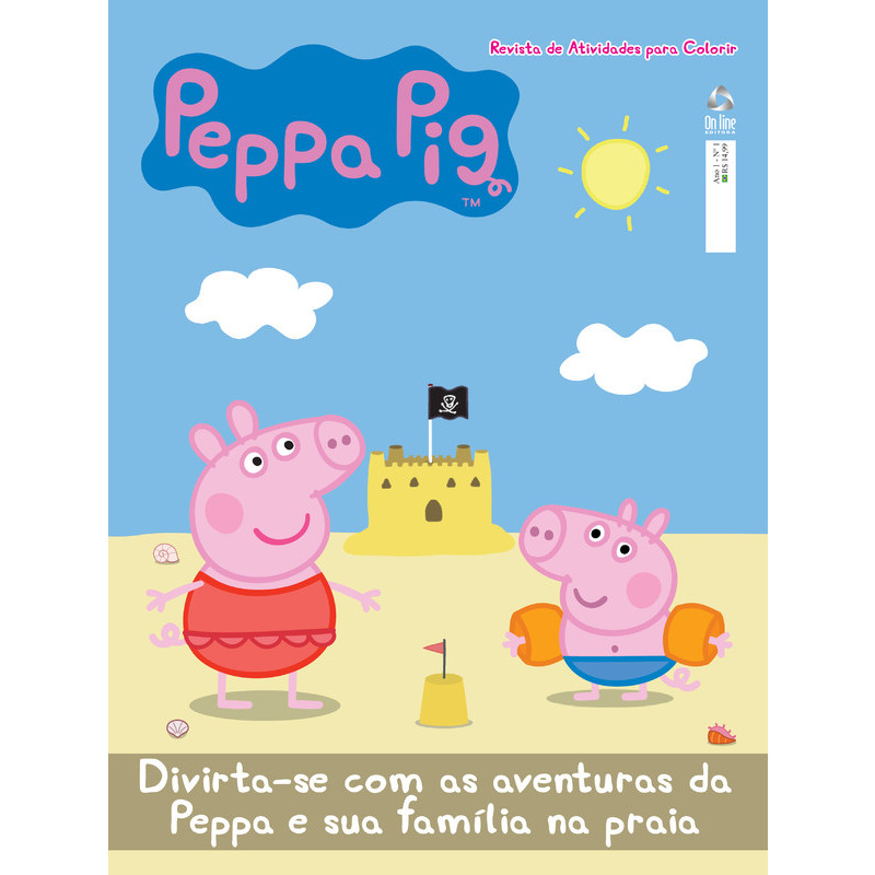 Peppa Pig - Revista de Atividades Para Colorir - Online Editora
